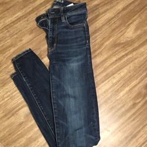 American Eagle super high rise jeggings